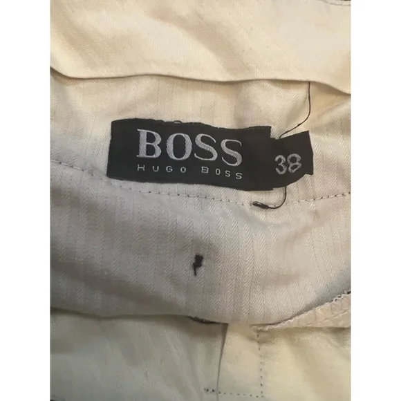 Hugo Boss Men’s Black Dress Pants Size 38 Classic Fit Straight Leg Formal Pant - Picture 7 of 7